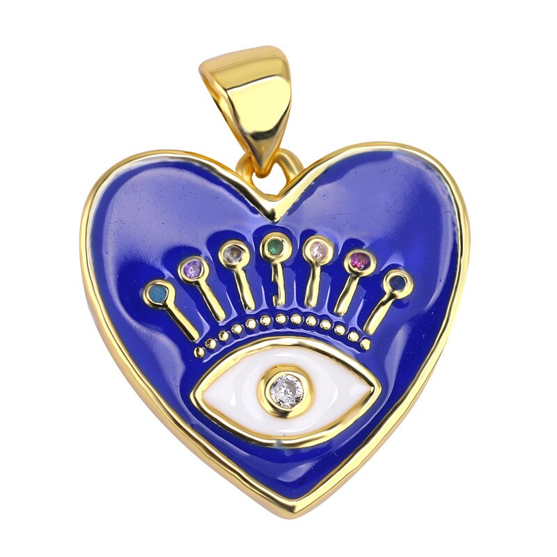 Enamel Charm Pendant (style option)