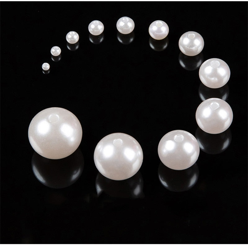 Imitation Pearl Beads (100/500/1000 pack)