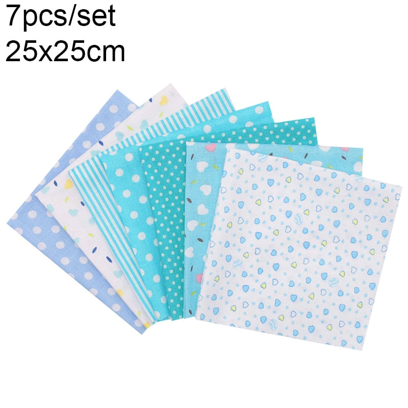 7-50pcs Assorted Floral Printed Cotton Fabric