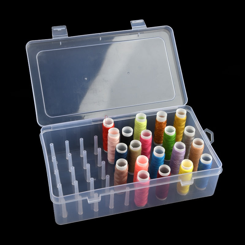 42 Spools Sewing Thread Storage Box