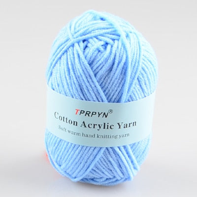 Cotton Blended Worsted Yarn