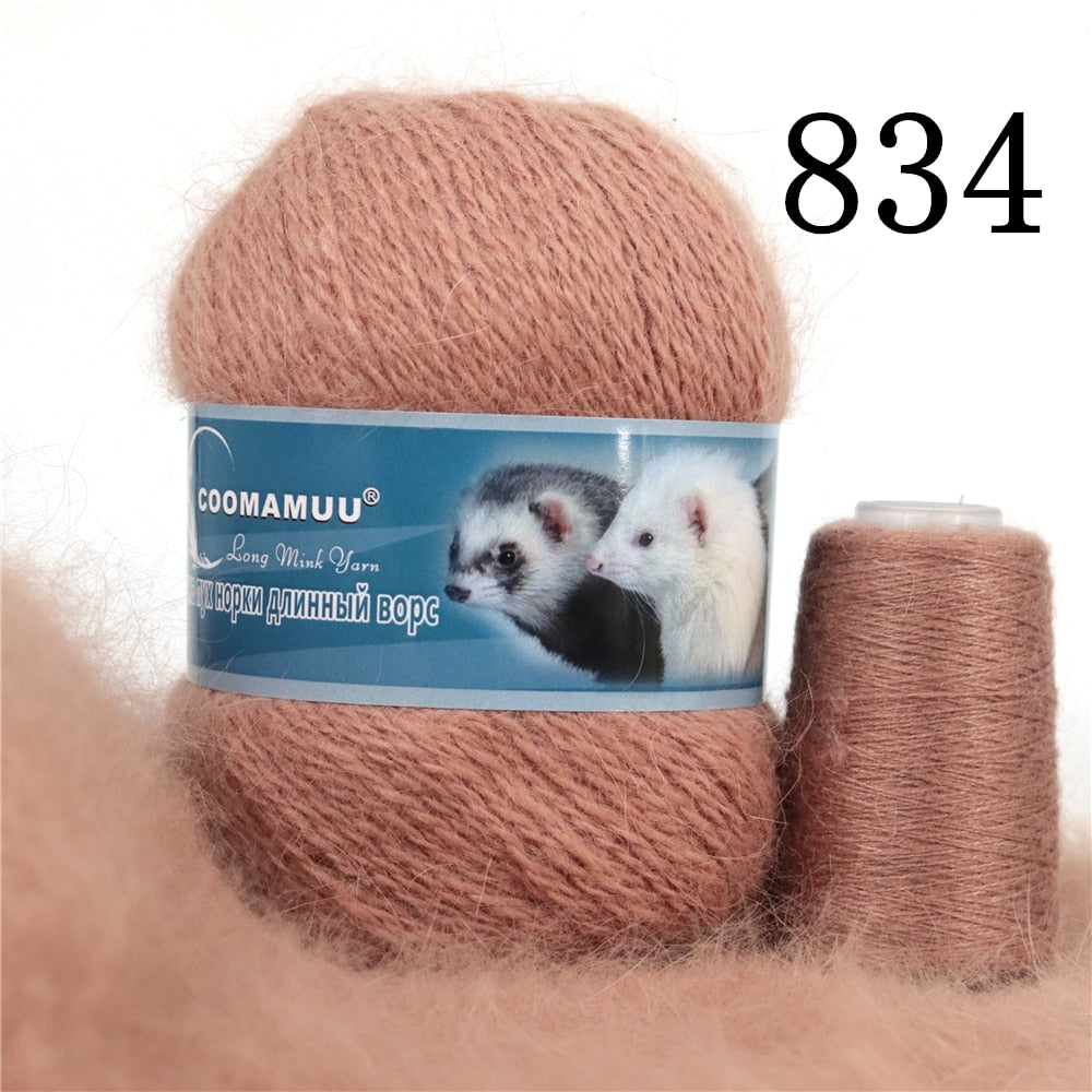 Plush Mink Cashmere Yarn Anti-pilling Fine Quality