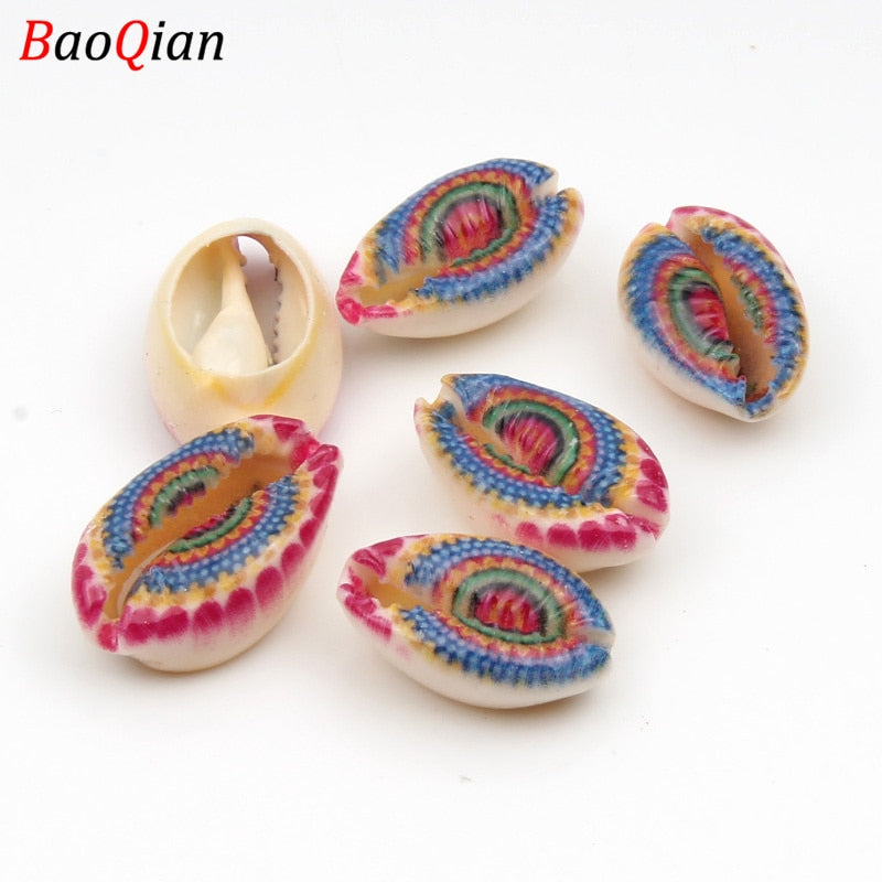 Natural Shell Loose Spacer Beads