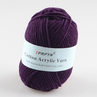 Cotton Blended Worsted Yarn