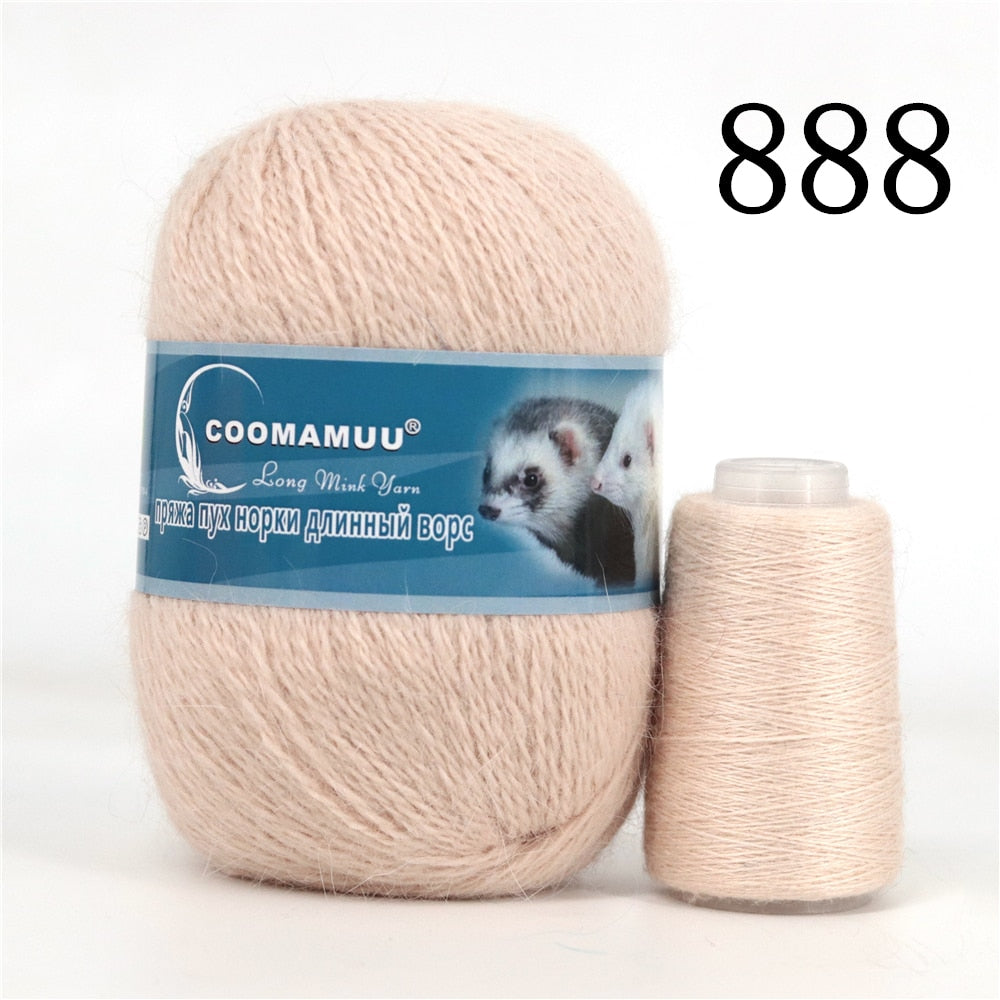 Plush Mink Cashmere Yarn Anti-pilling Fine Quality