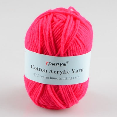 Cotton Blended Worsted Yarn