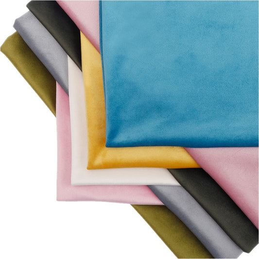 0.7 mm  Thick Plush Velvet Fabric