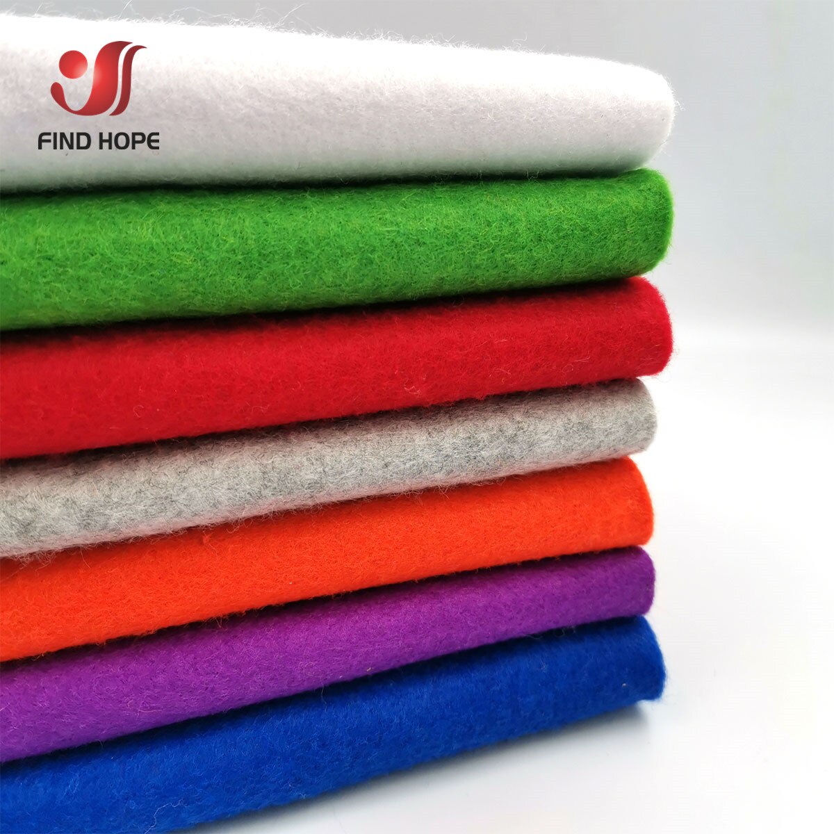 7 Rolls Soft Felt Fabric Non-woven