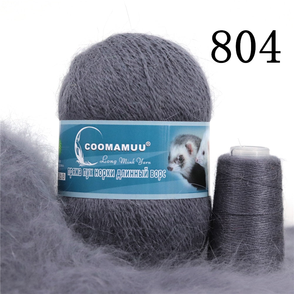 Plush Mink Cashmere Yarn Anti-pilling Fine Quality