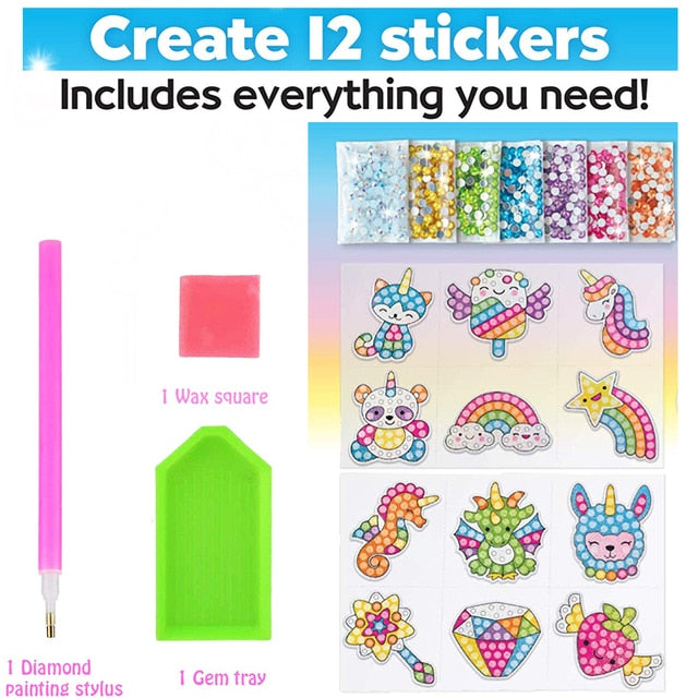 5D Diamond Painting Sticker Kit