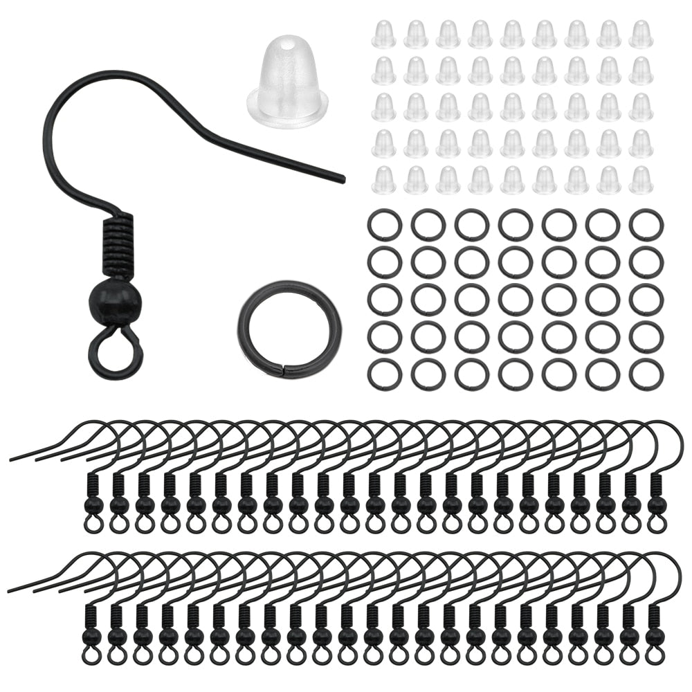 Hypoallergenic Earring Hook Kit (100 or 300/set)