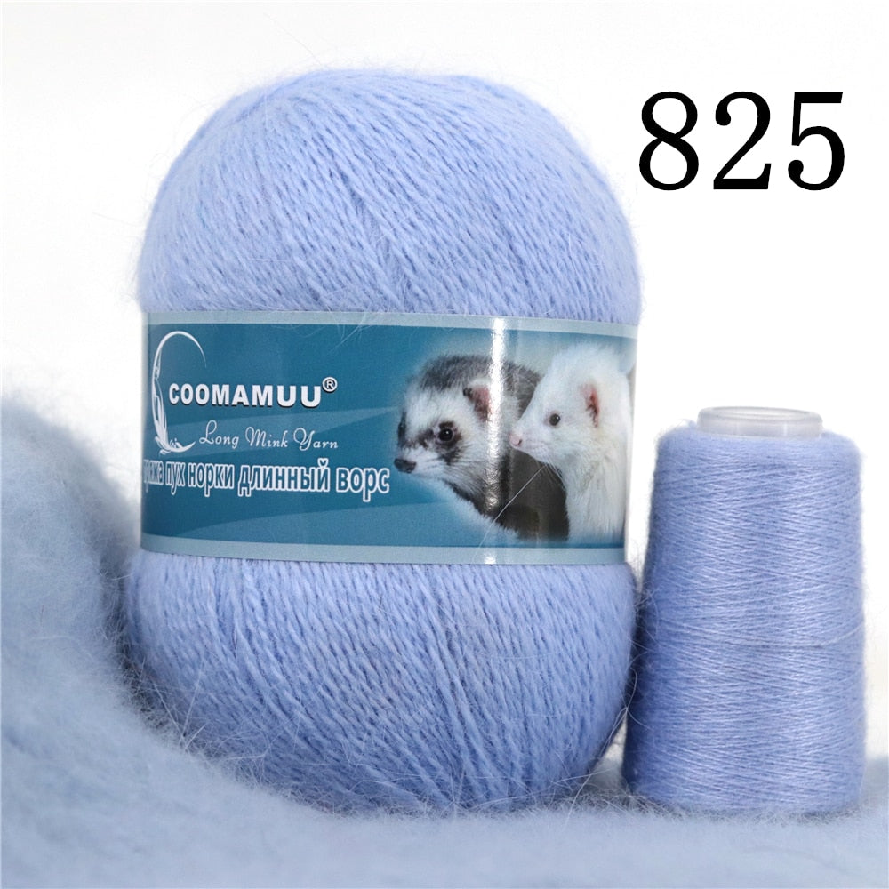 70g/Pcs High Quality Soft Mink Velvet Wool Yarn