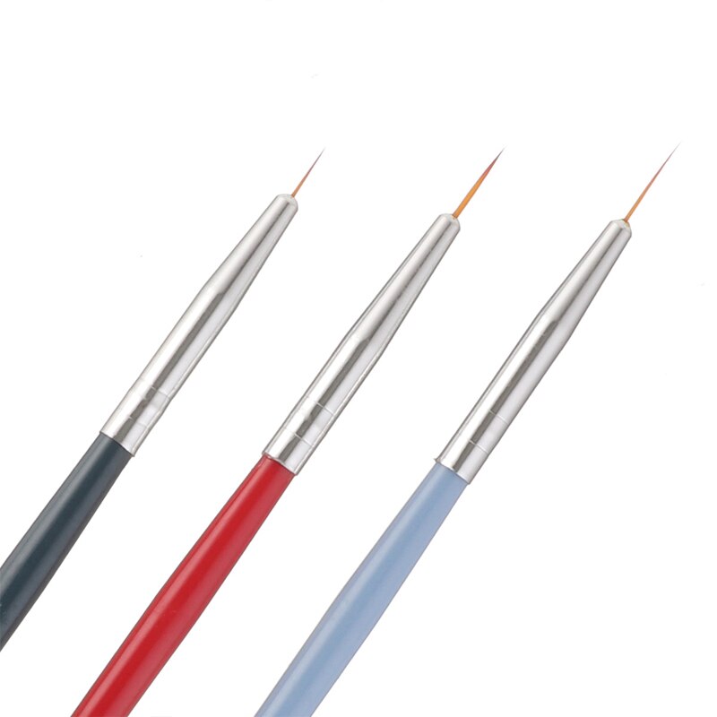 3 piece Fine Line Paint Brush (7/9/11mm)