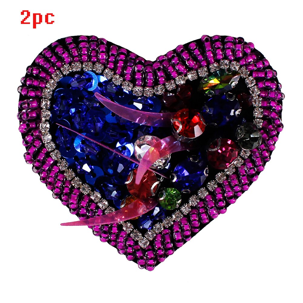 Rhinestone Sequin Applique Patches