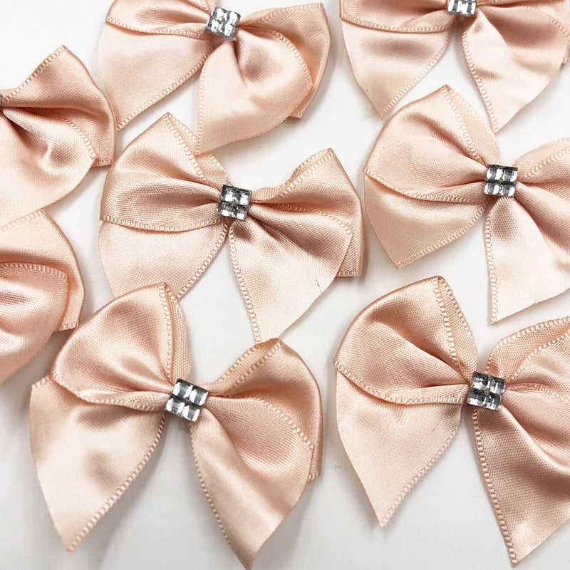 40PC Ribbon Bow Appliques