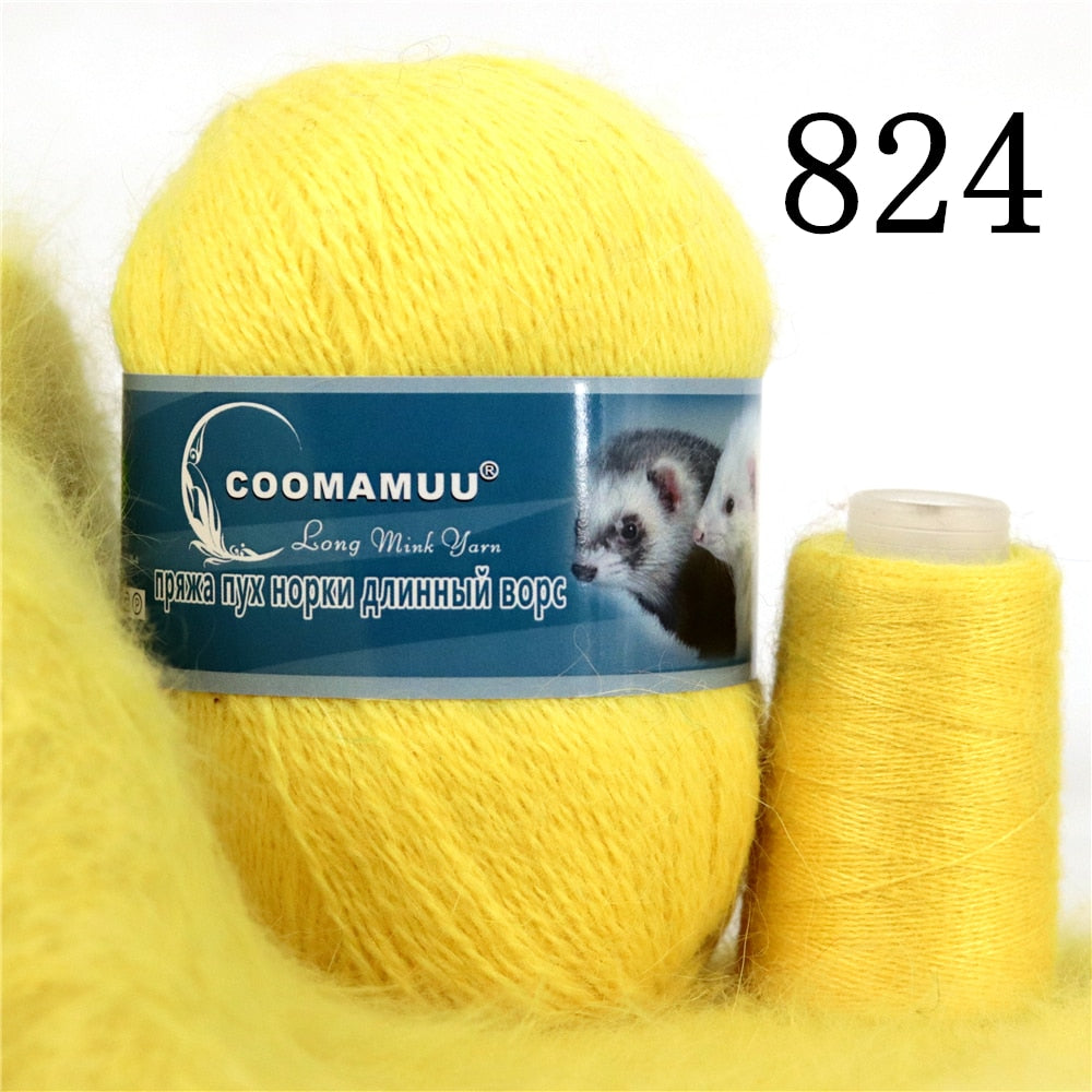 Plush Mink Cashmere Yarn Anti-pilling Fine Quality