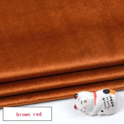 0.7 mm  Thick Plush Velvet Fabric