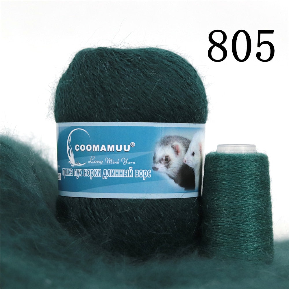 Plush Mink Cashmere Yarn Anti-pilling Fine Quality