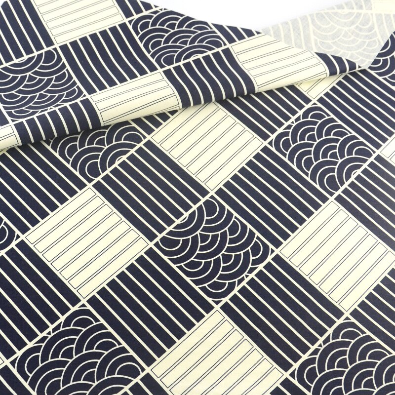 Dark Blue Series Cotton Fabric