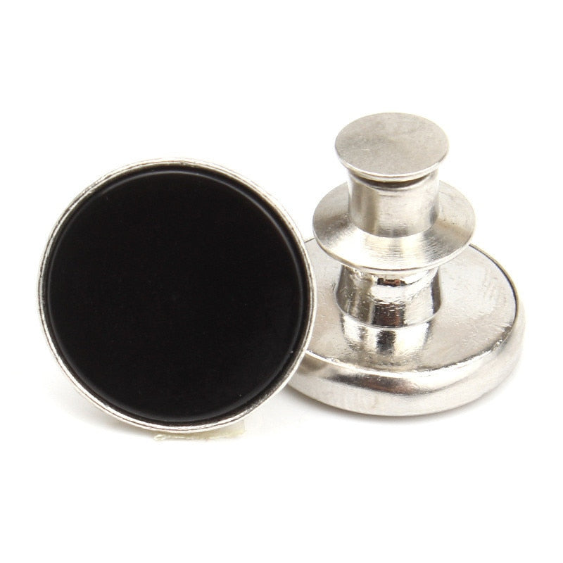 2PCs Snap Fastener Metal Buttons