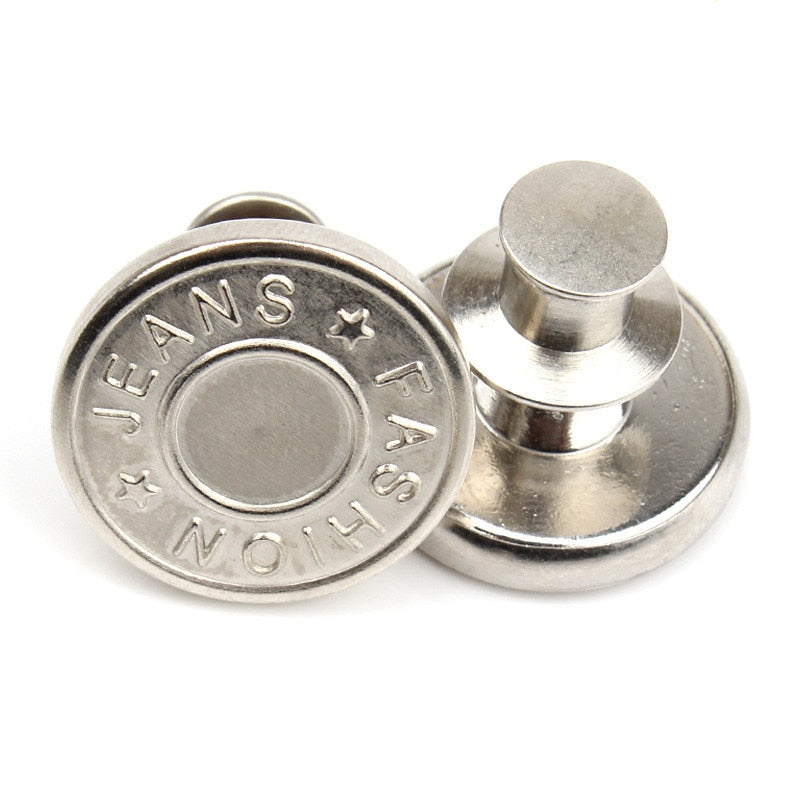 2PCs Snap Fastener Metal Buttons