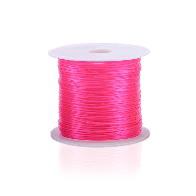 Strong Elastic Crystal Beading Cord (393in., color options)