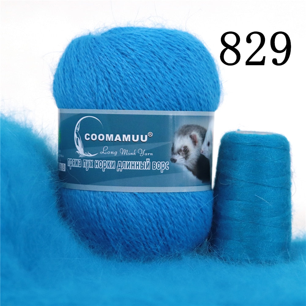 Plush Mink Cashmere Yarn Anti-pilling Fine Quality