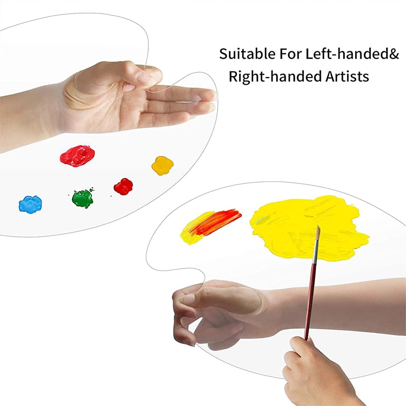 2 piece Acrylic Paint Palette