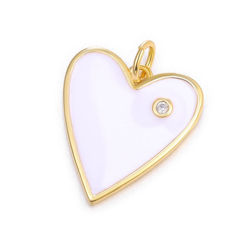 Enamel Charm Pendant (style option)