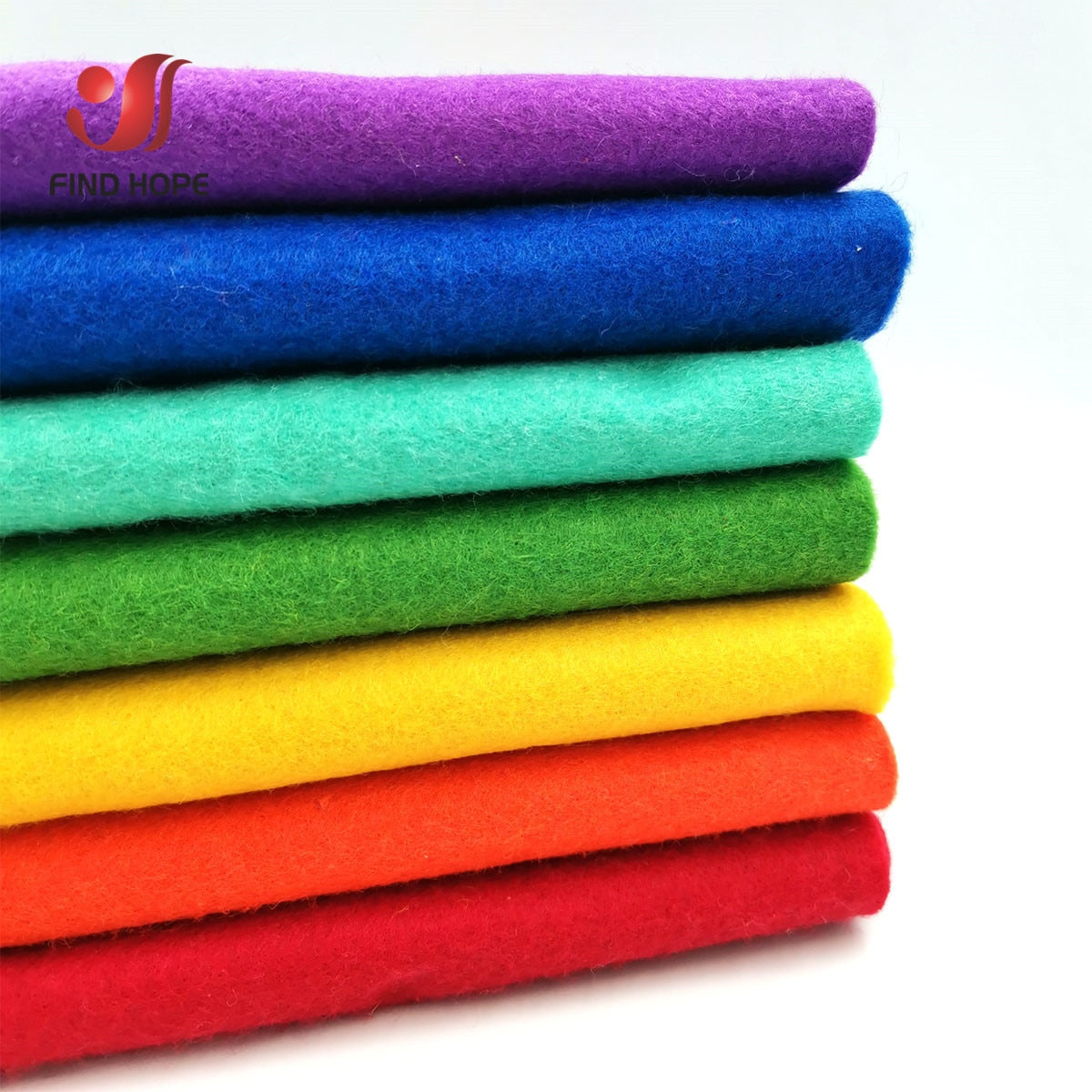 7 Rolls Soft Felt Fabric Non-woven