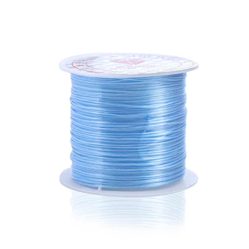 Strong Elastic Crystal Beading Cord (393in., color options)