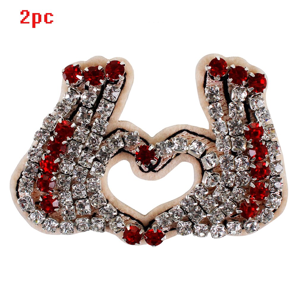 Rhinestone Sequin Applique Patches