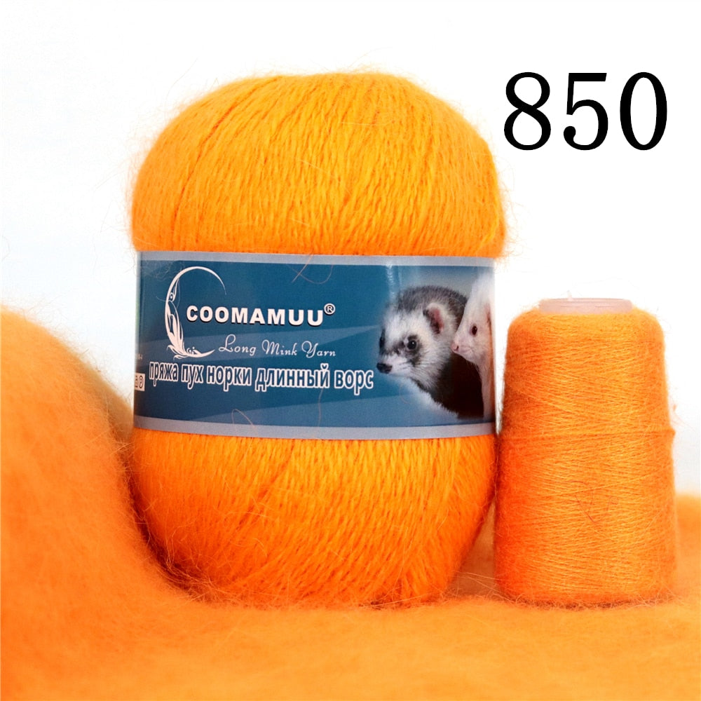 Plush Mink Cashmere Yarn Anti-pilling Fine Quality