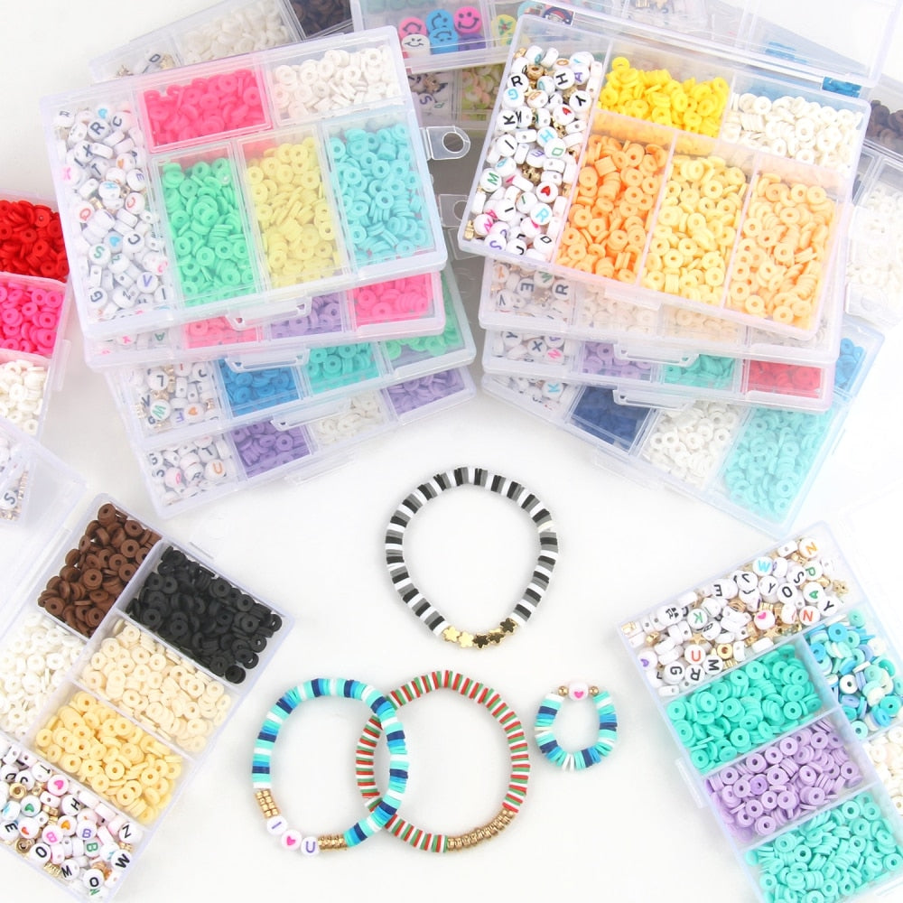 15 Style Mix Polymer Clay Acrylic Jewelry Making Kits