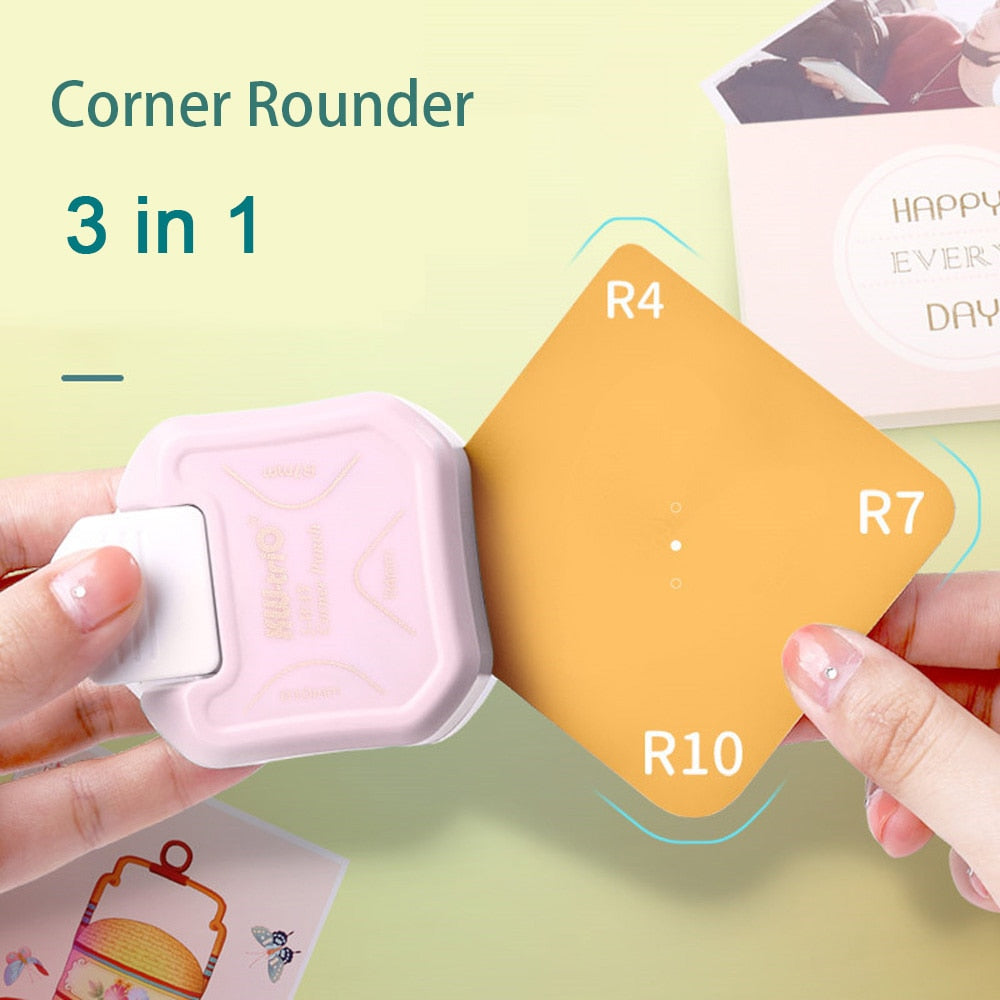 Corner Rounder Punch (pink or blue)