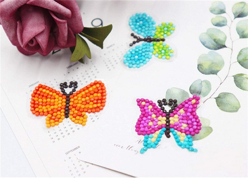 Butterfly Diamond Painting Stickers