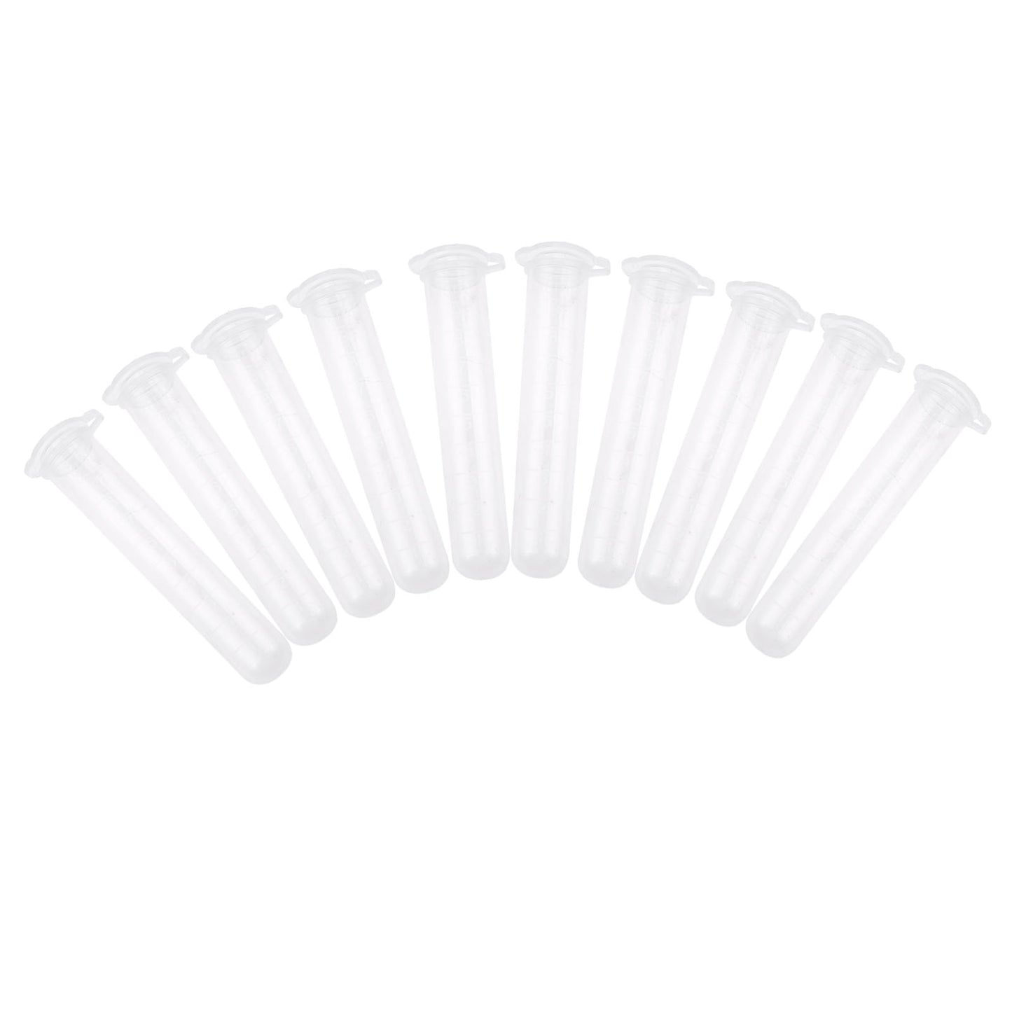 10Pcs Clear Plastic Felting Sewing Needles Tube Container