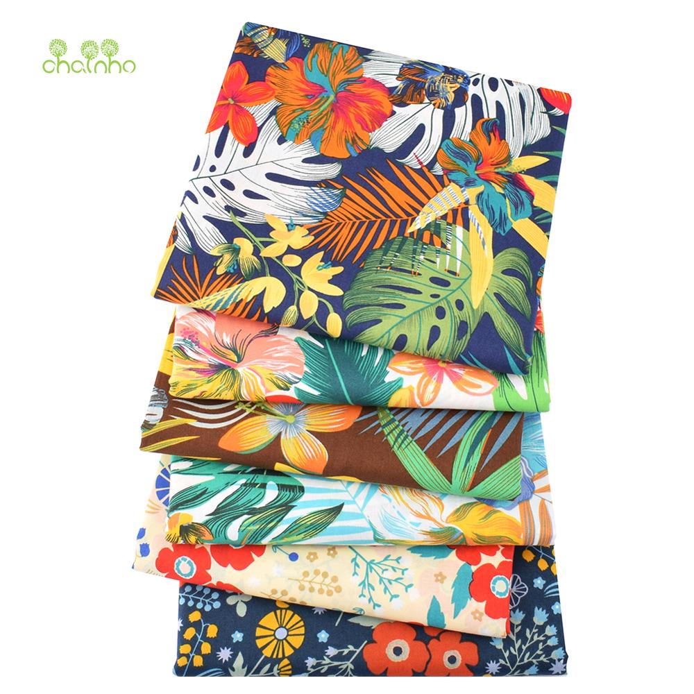 Tropical Printed Cotton Fabric