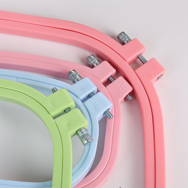 Plastic Embroidery Hoops Set