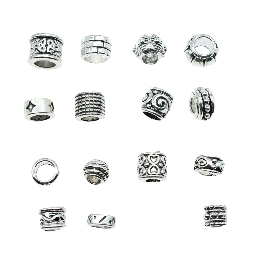 Antique Silver Spacer Beads (20/pack)