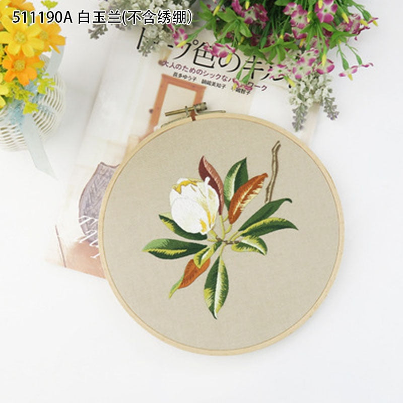 Flower Embroidery Kit