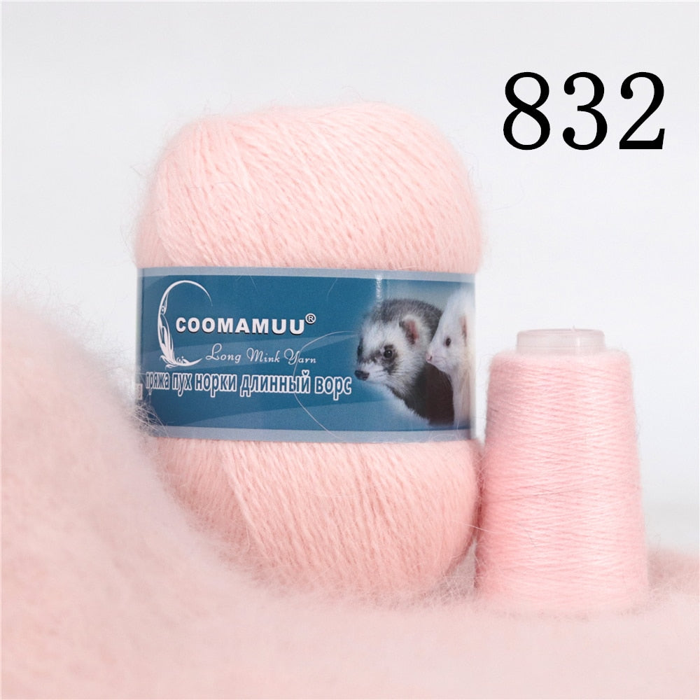 Plush Mink Cashmere Yarn Anti-pilling Fine Quality