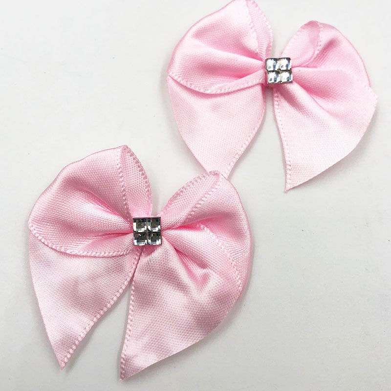 40PC Ribbon Bow Appliques