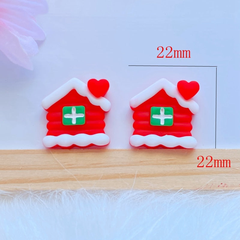 Christmas Collection Flat Back Resin