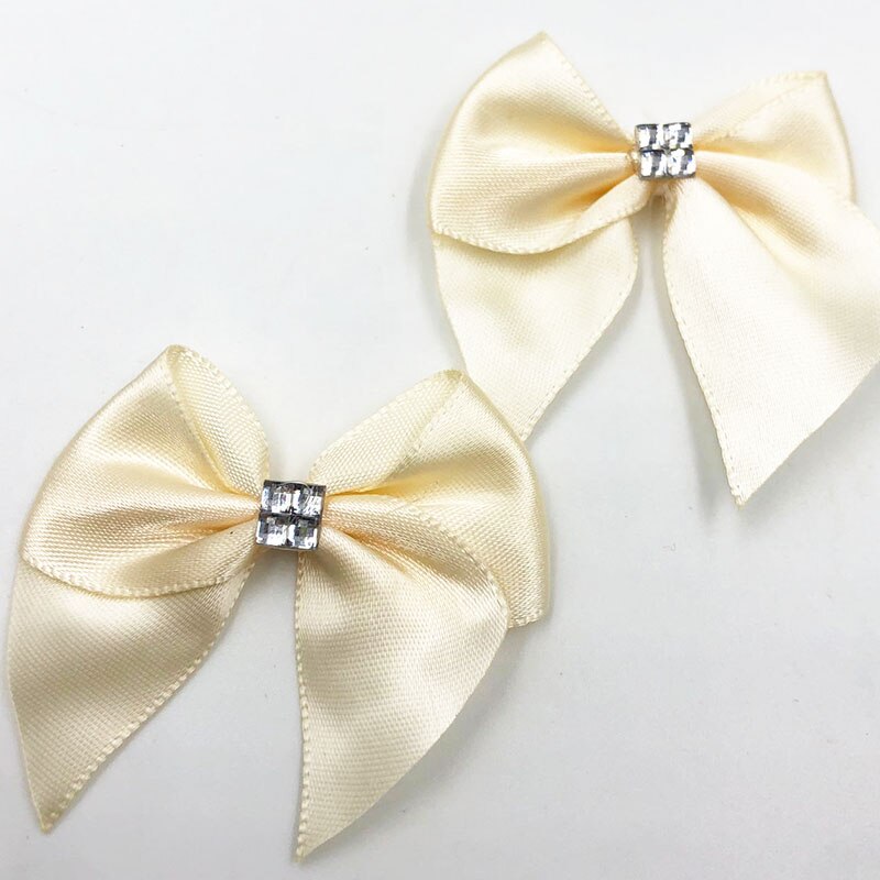 40PC Ribbon Bow Appliques