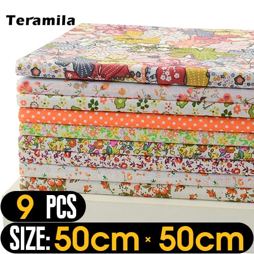 50pcs/Pack Cotton Fabric