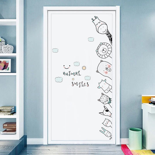 Cute Cartoon Animals Wall Stickers