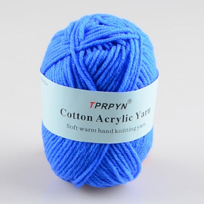 Cotton Blended Worsted Yarn