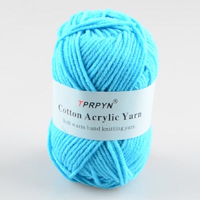 Cotton Blended Worsted Yarn