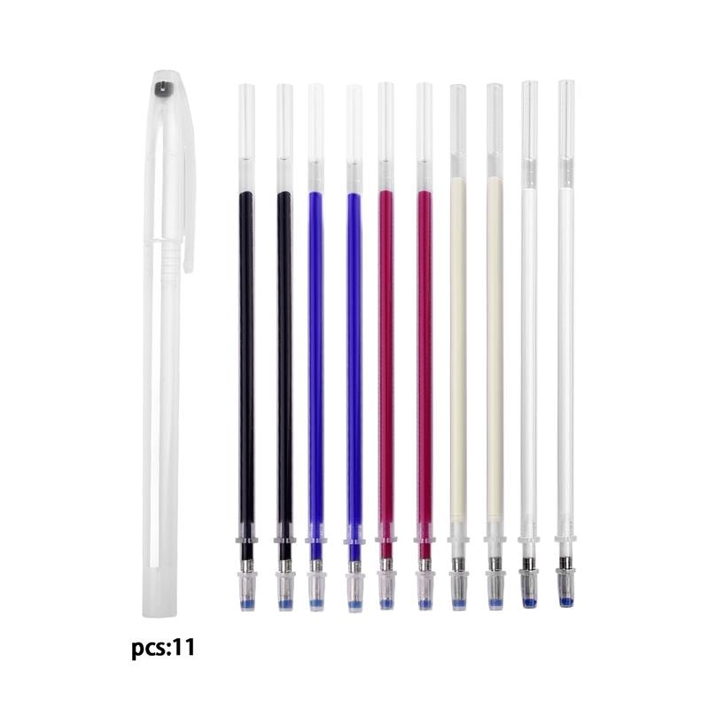 10Pcs/Set Heat Erasable Fabric Marker